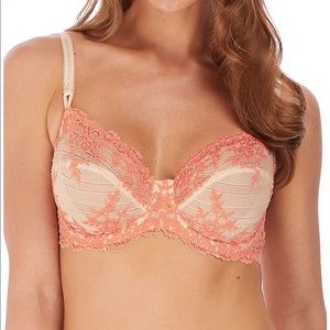 Wacoal, 36D, Floral Lace Underwire Bra, 65191